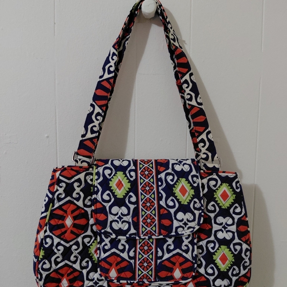 Vera Bradley Handbags - Vera Bradley Multicolor Patterned Shoulder Bag